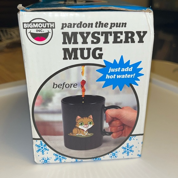 Ceramic Little Husky cat mug - Picture 3 of 6